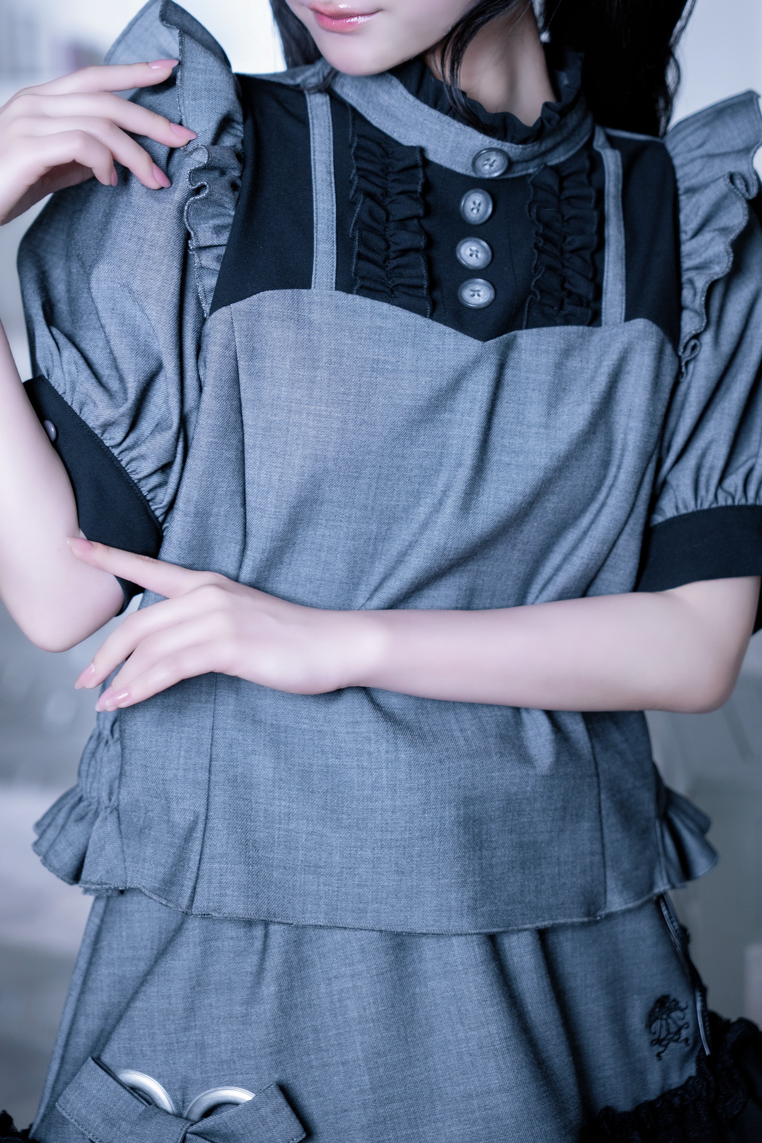 doll maid setup gray