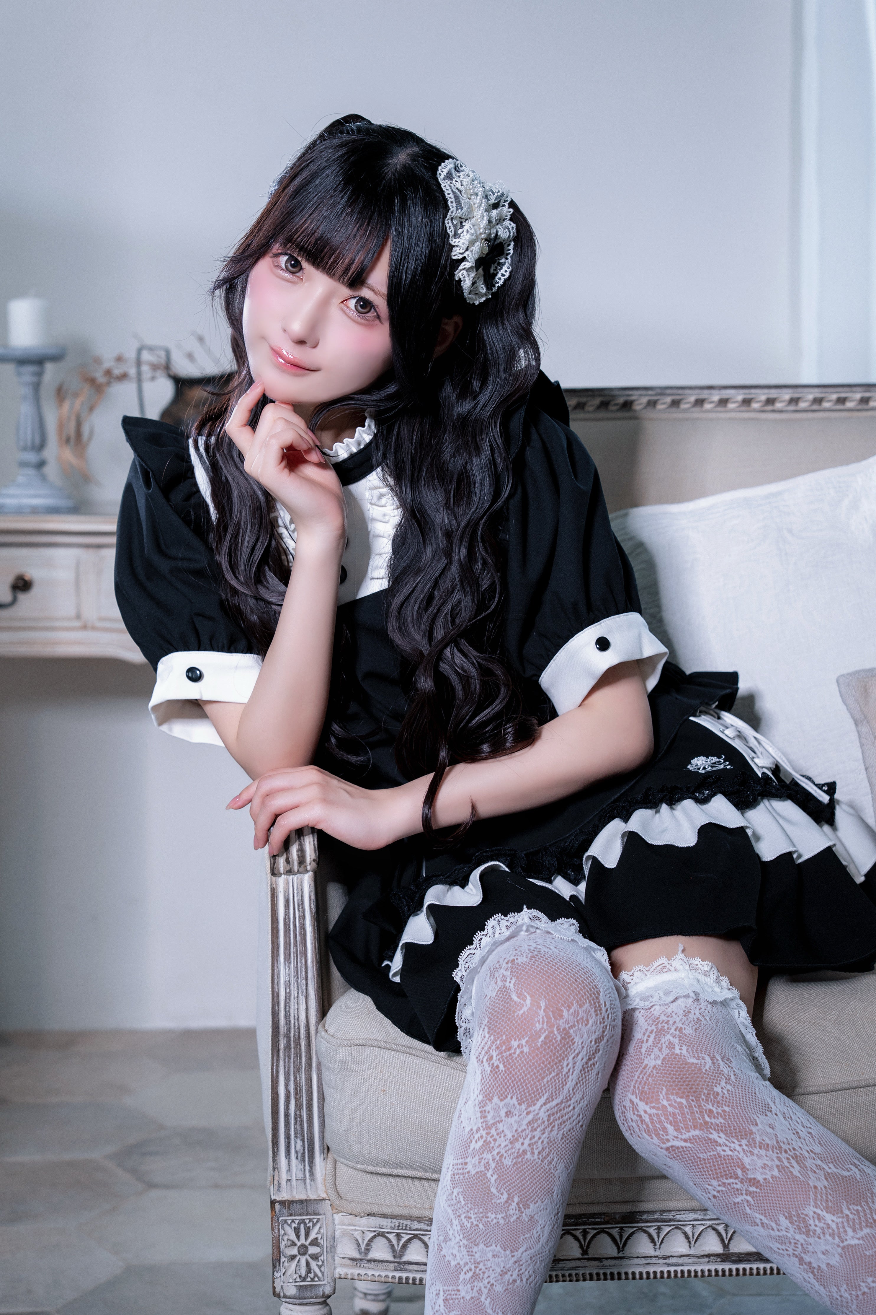 doll maid setup black