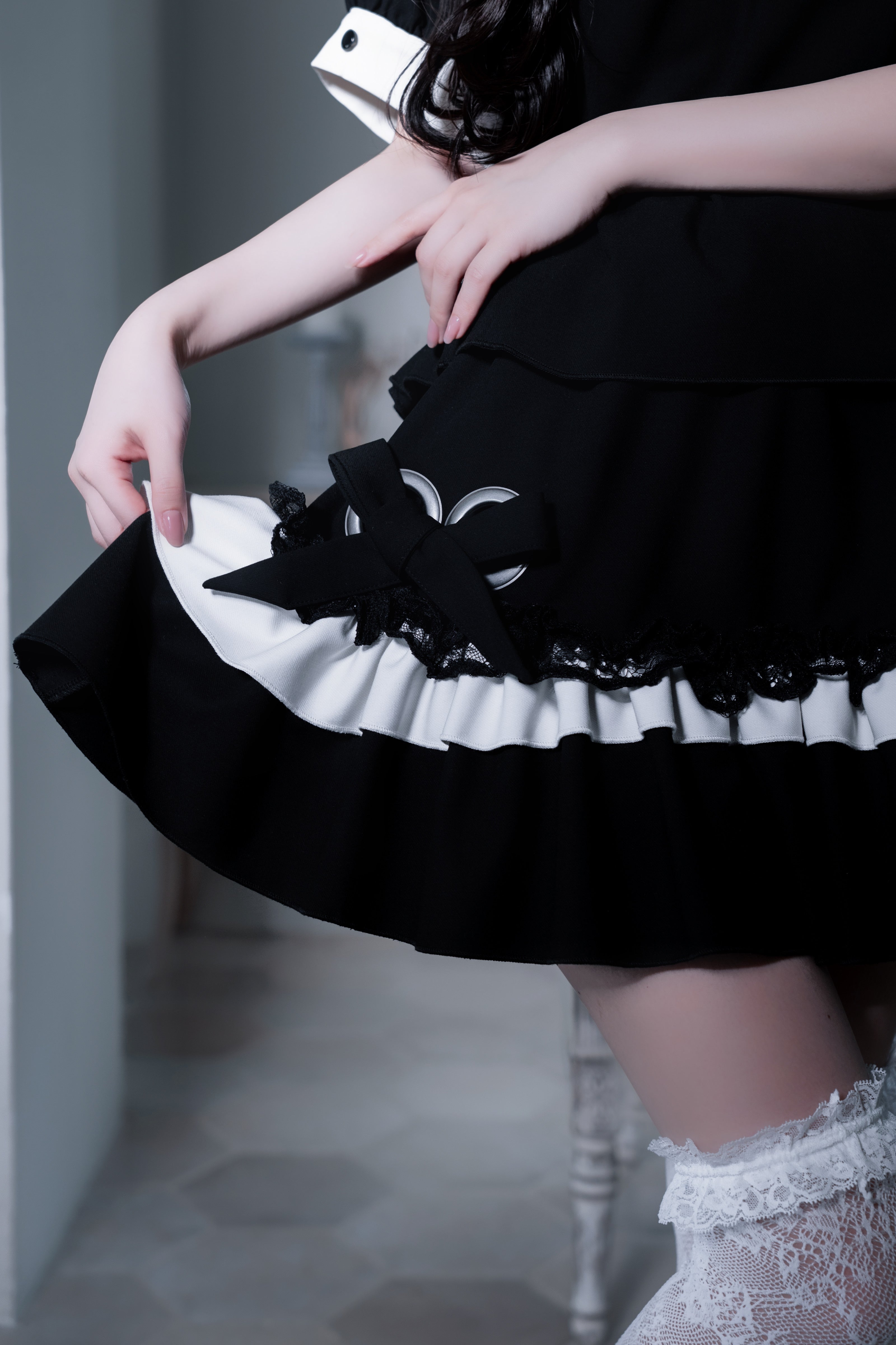 doll maid setup black