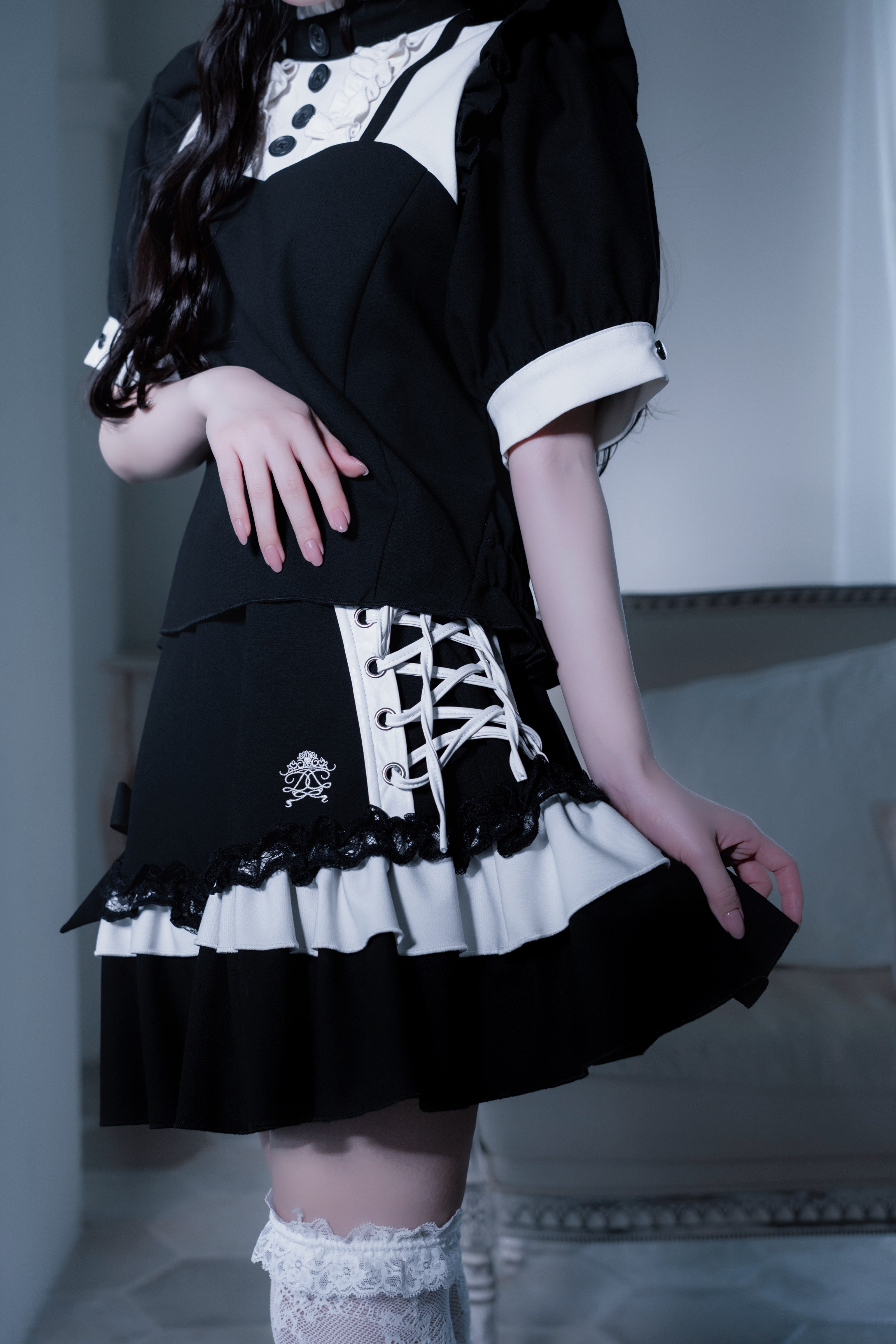 doll maid setup black