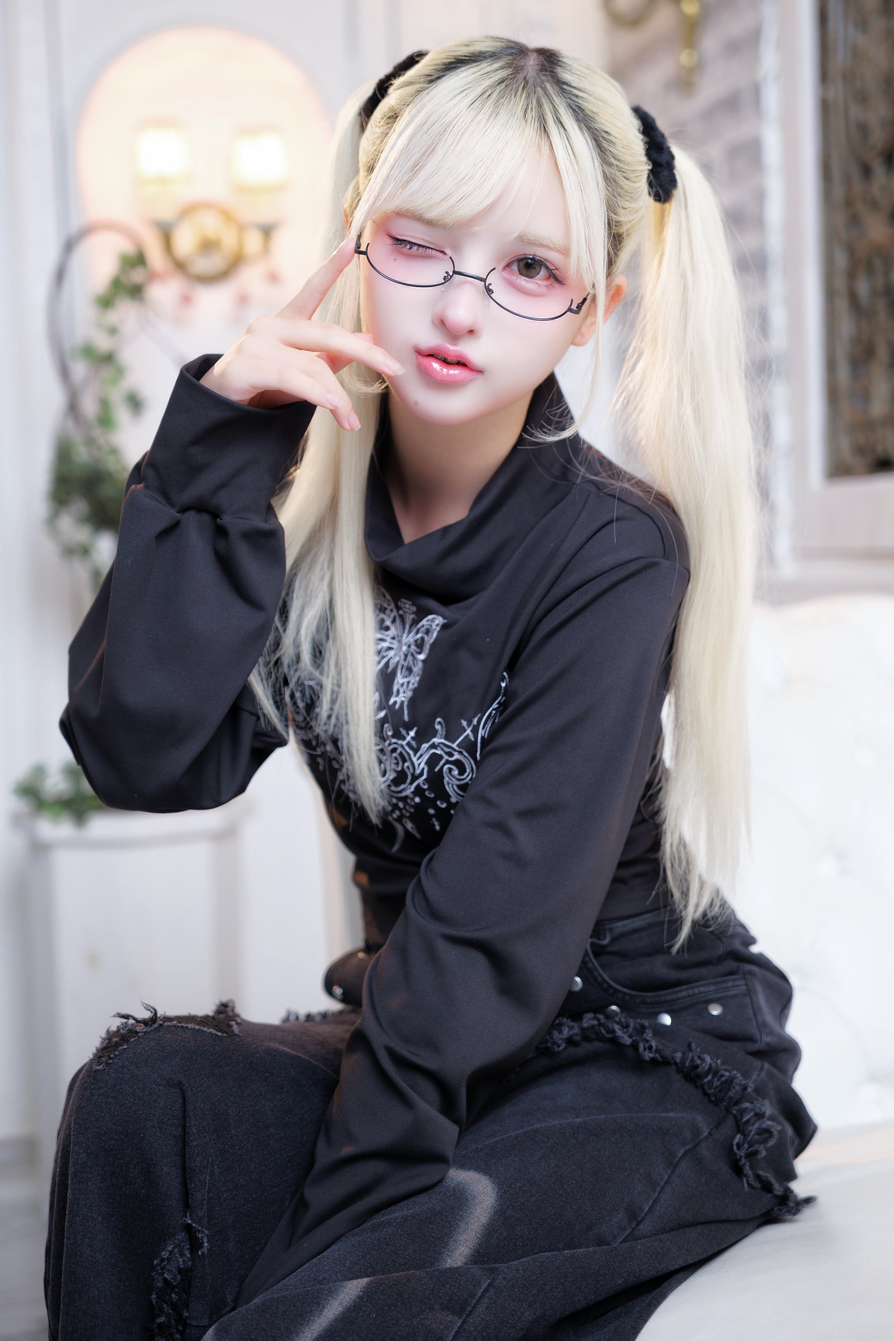 dd butterfly cut sew black