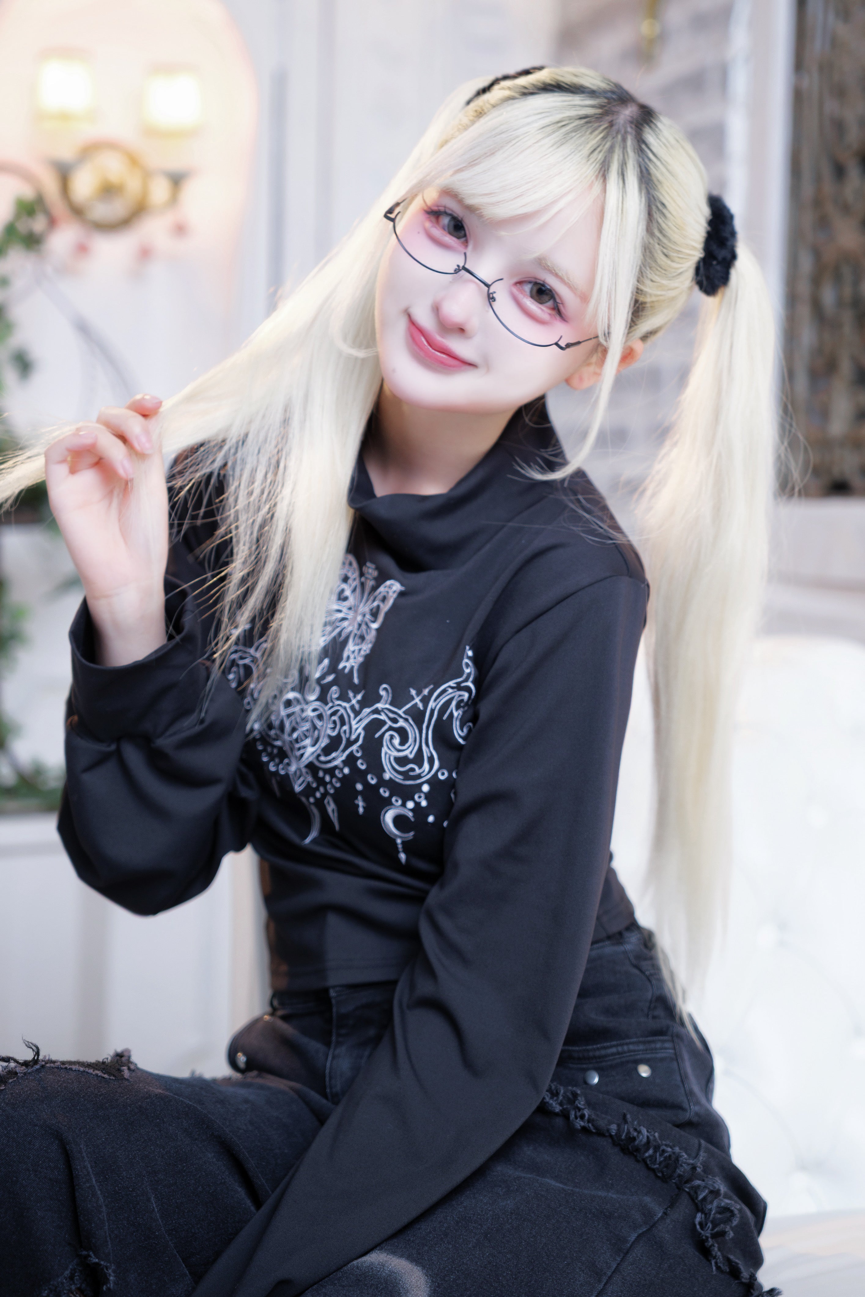 dd butterfly cut sew black