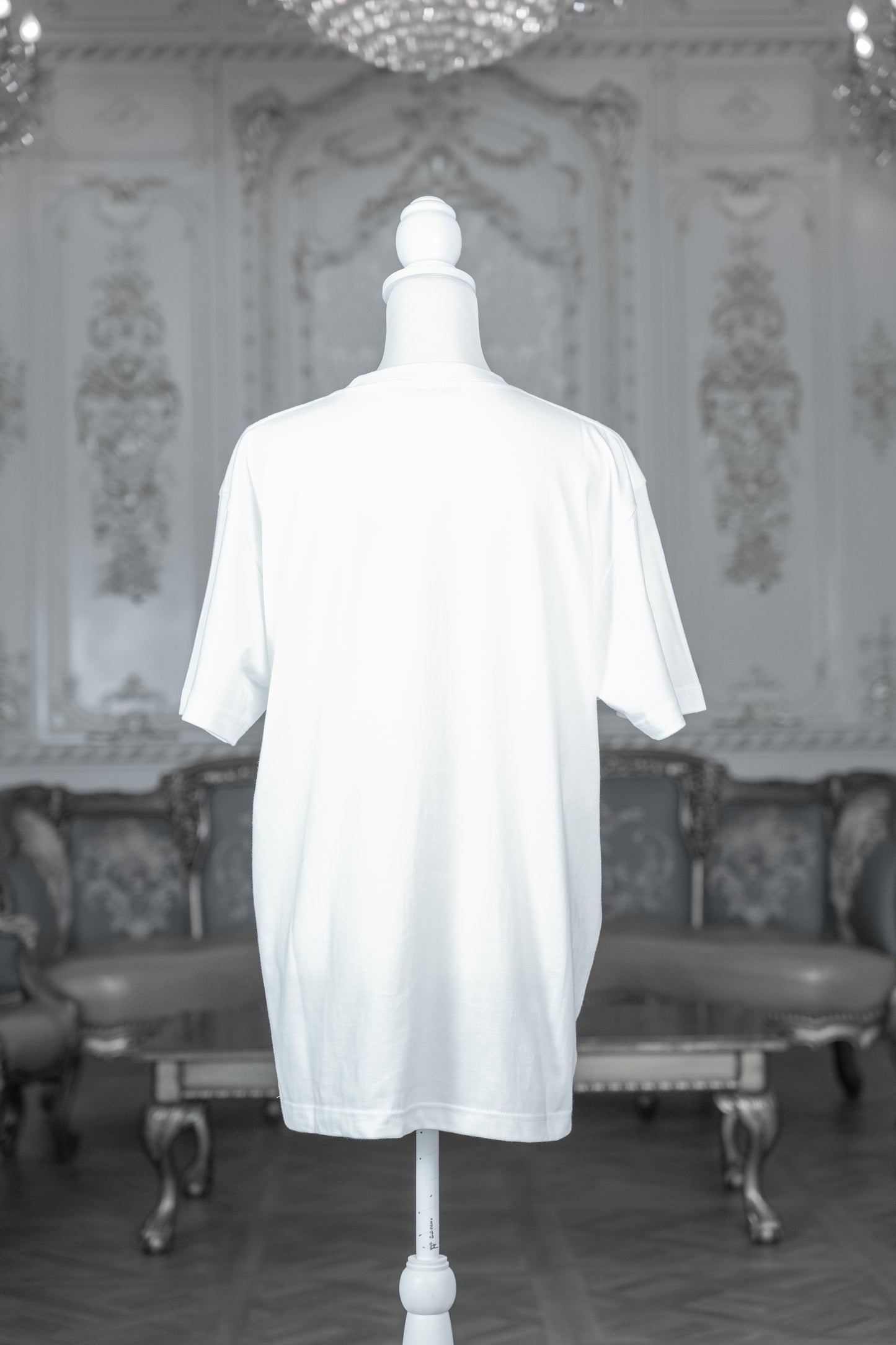 1st anniversary cat Tee white