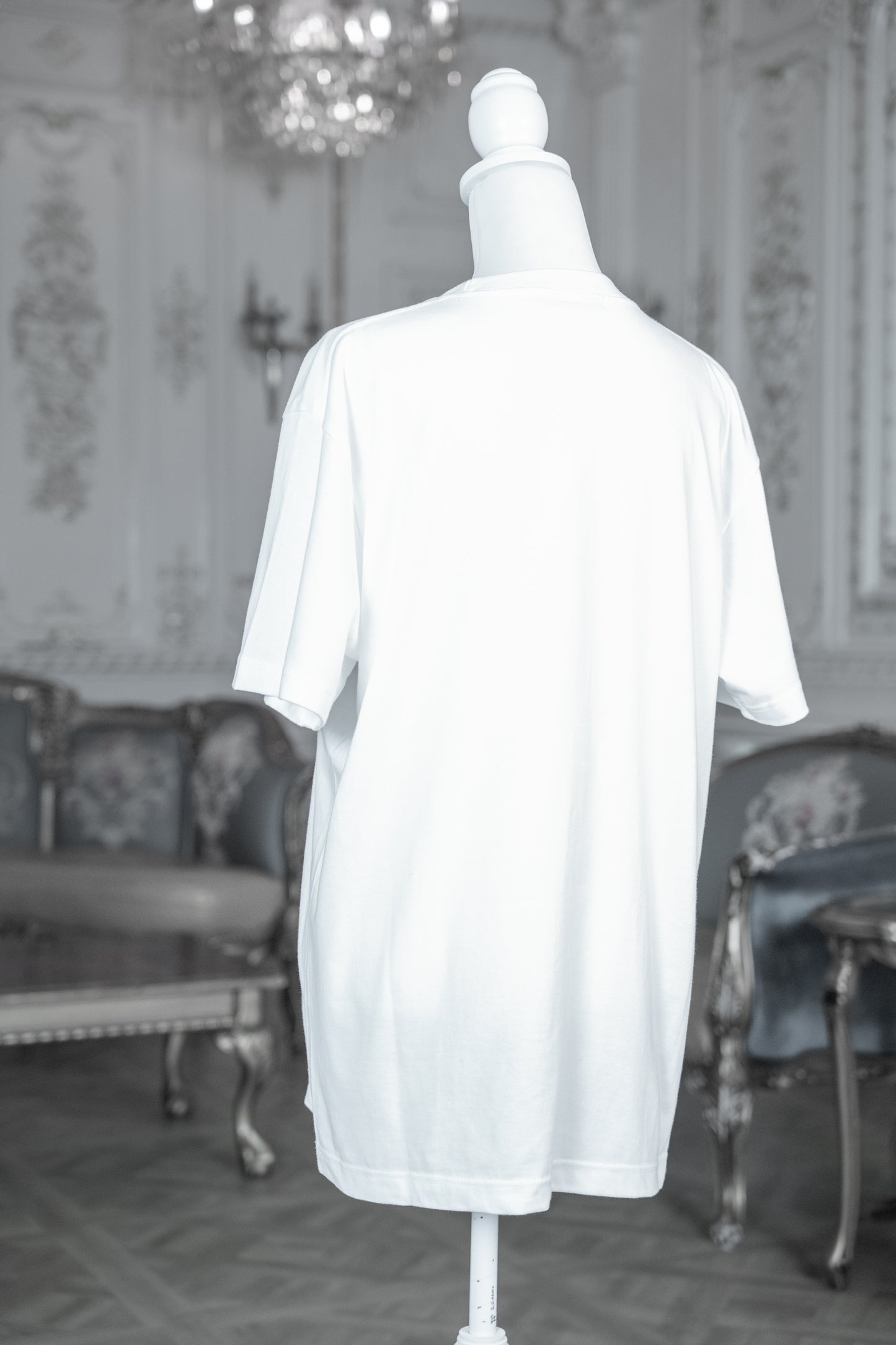 1st anniversary cat Tee white