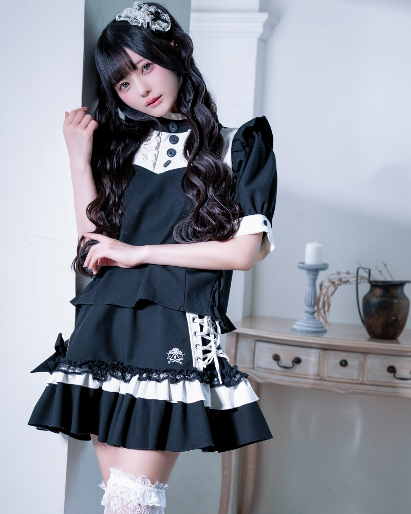 doll maid setup black