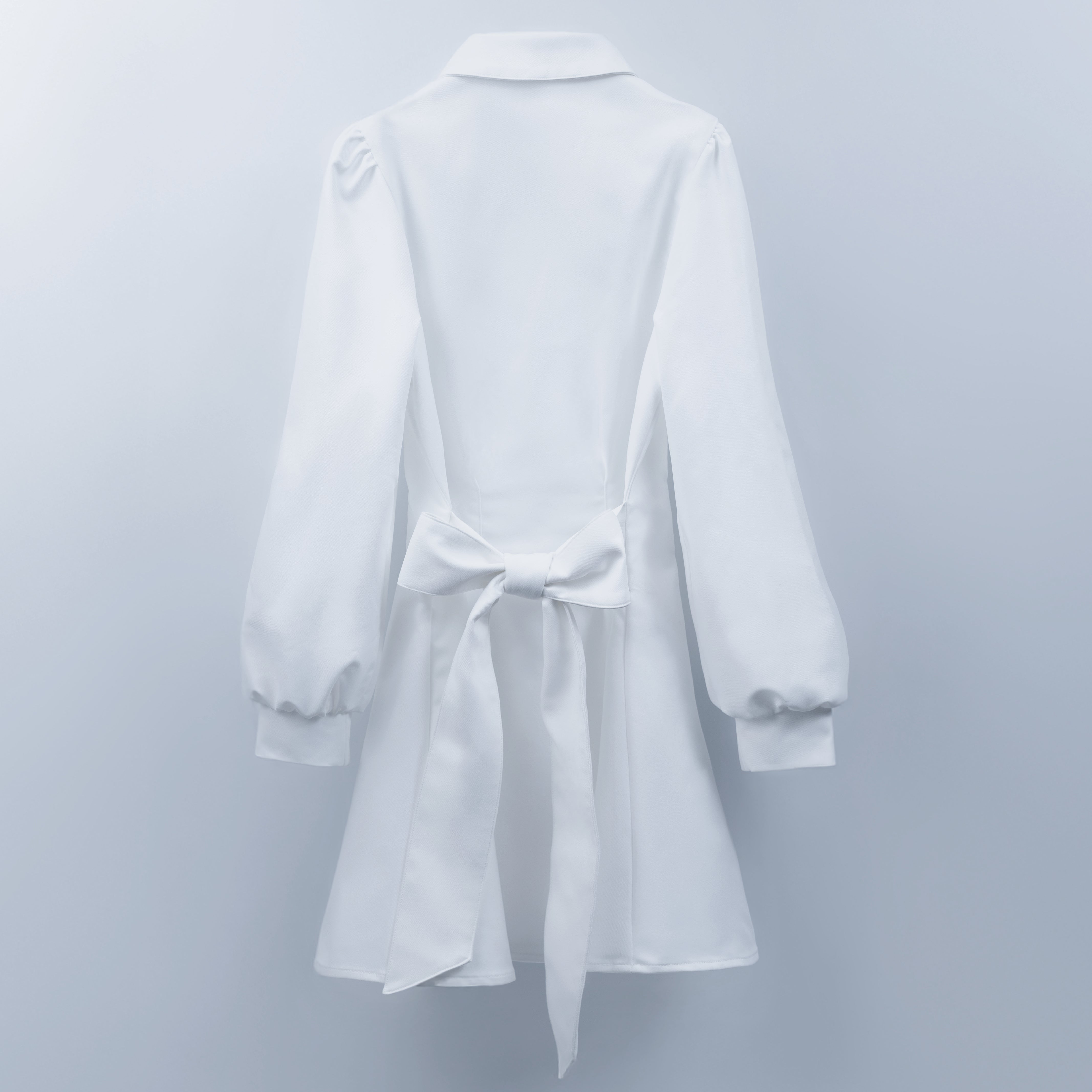doll cat shirt onepiece white