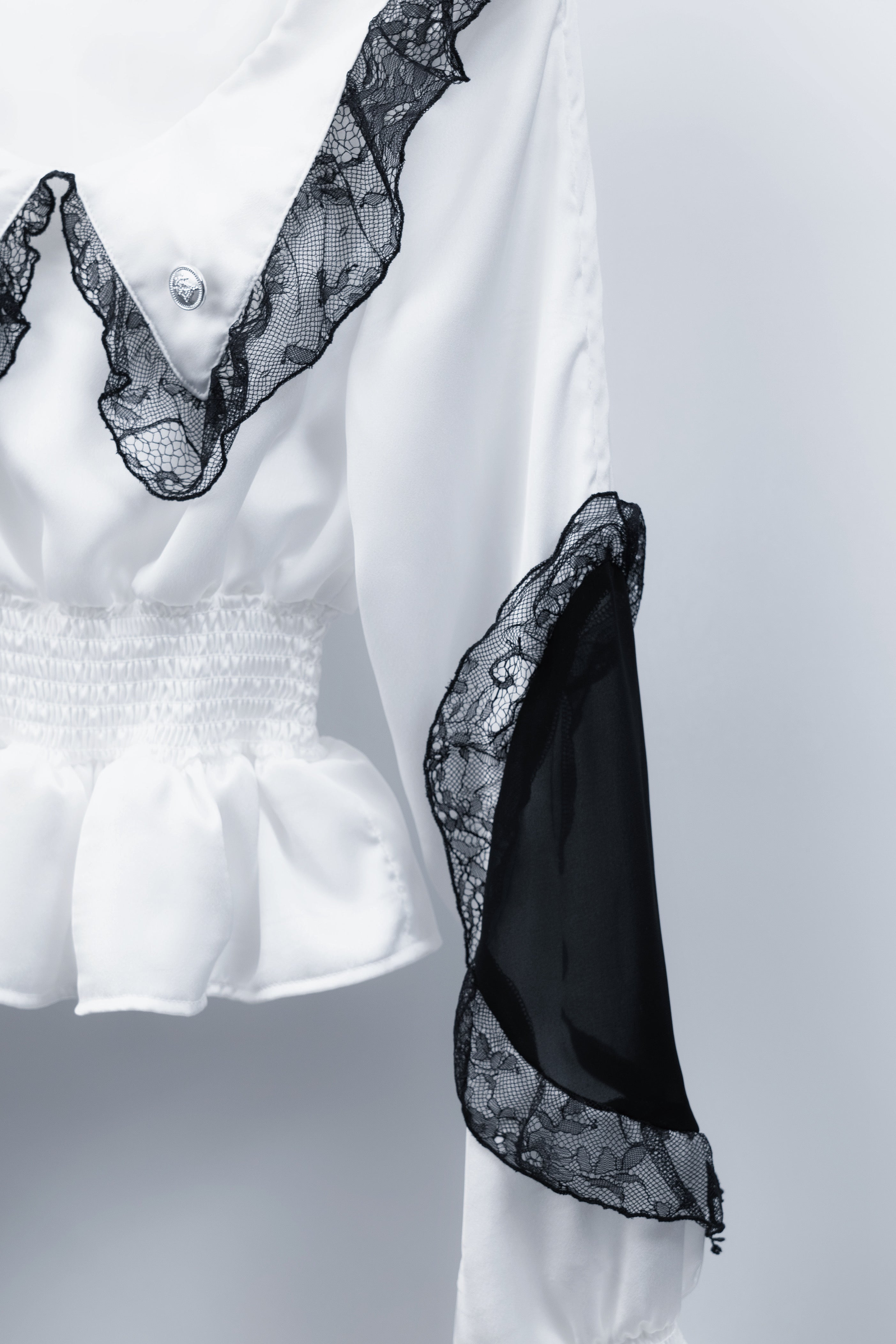 sailor collar frill doll tops white