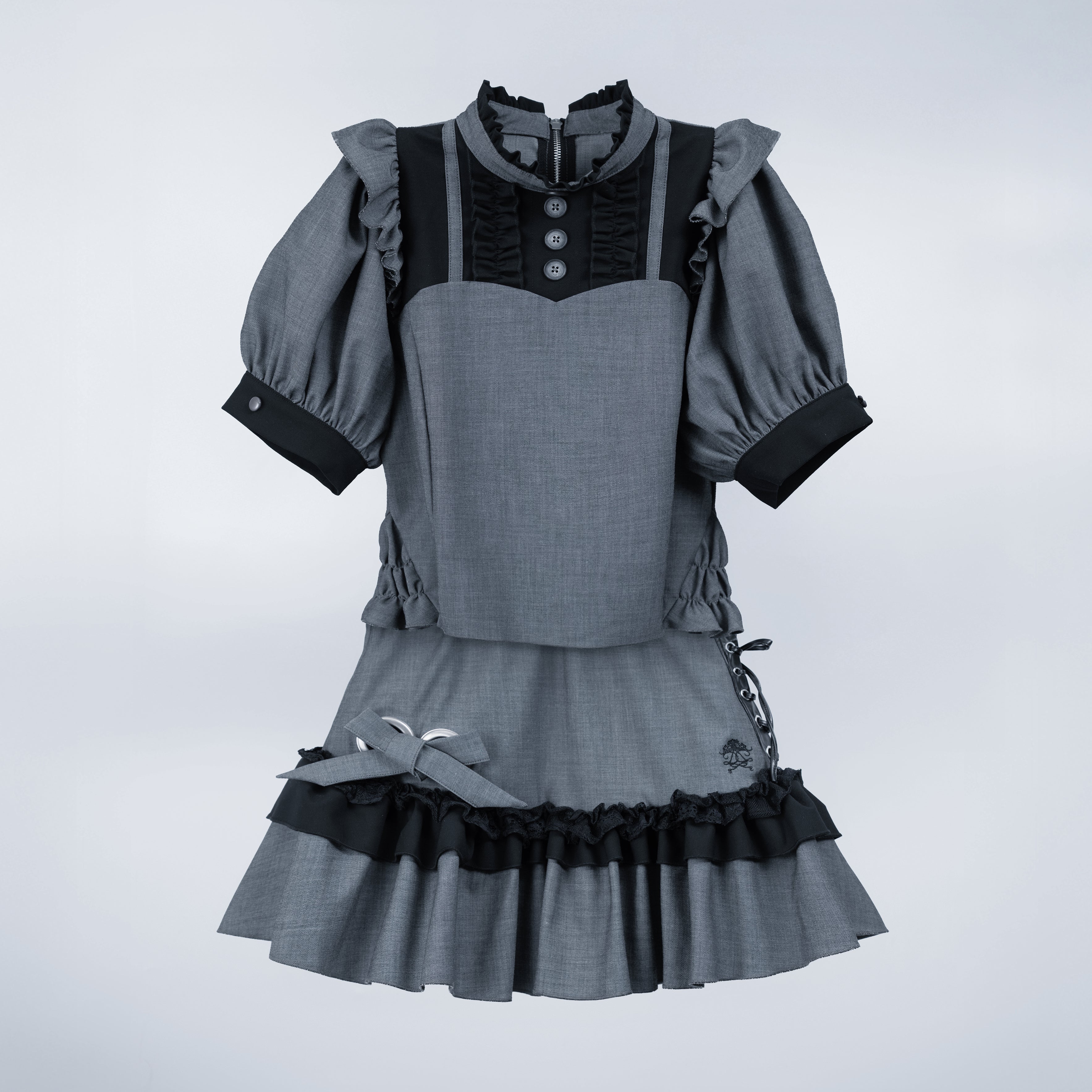 doll maid setup gray
