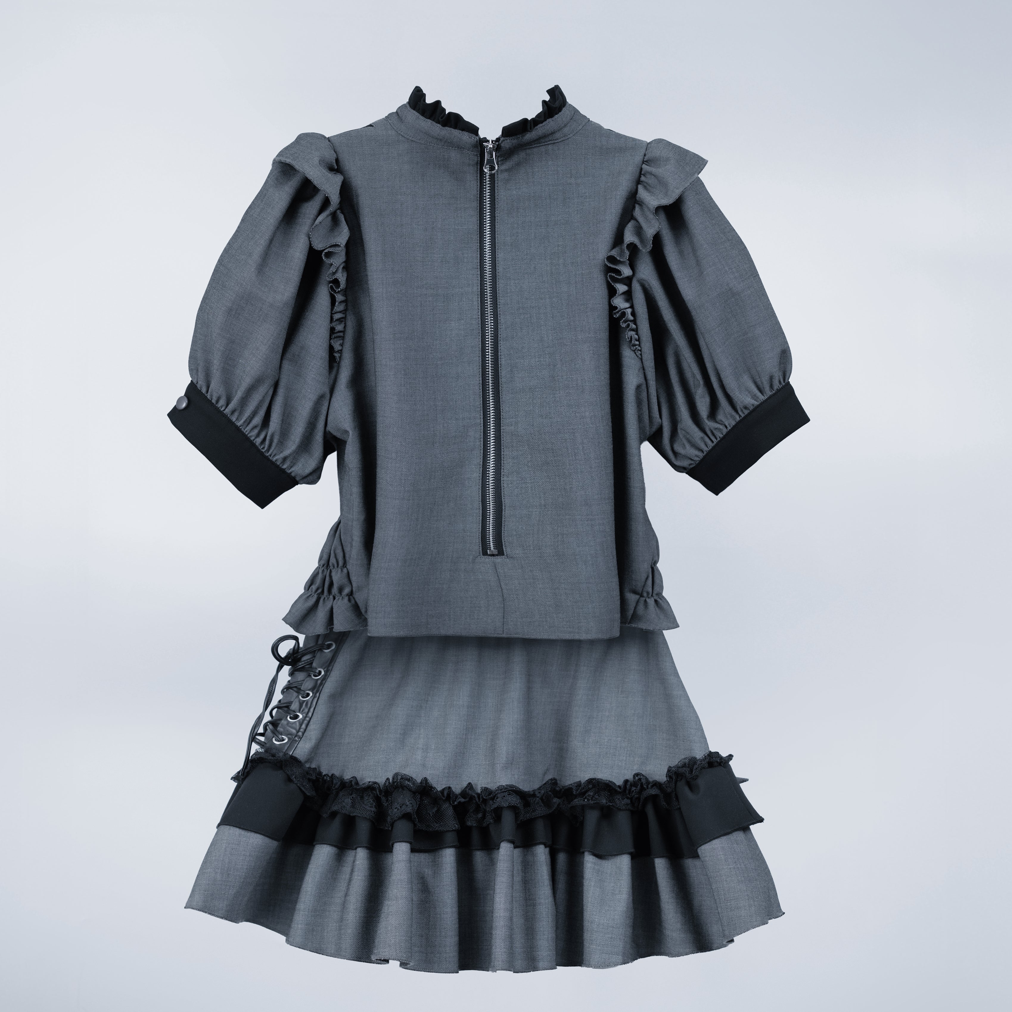 doll maid setup gray