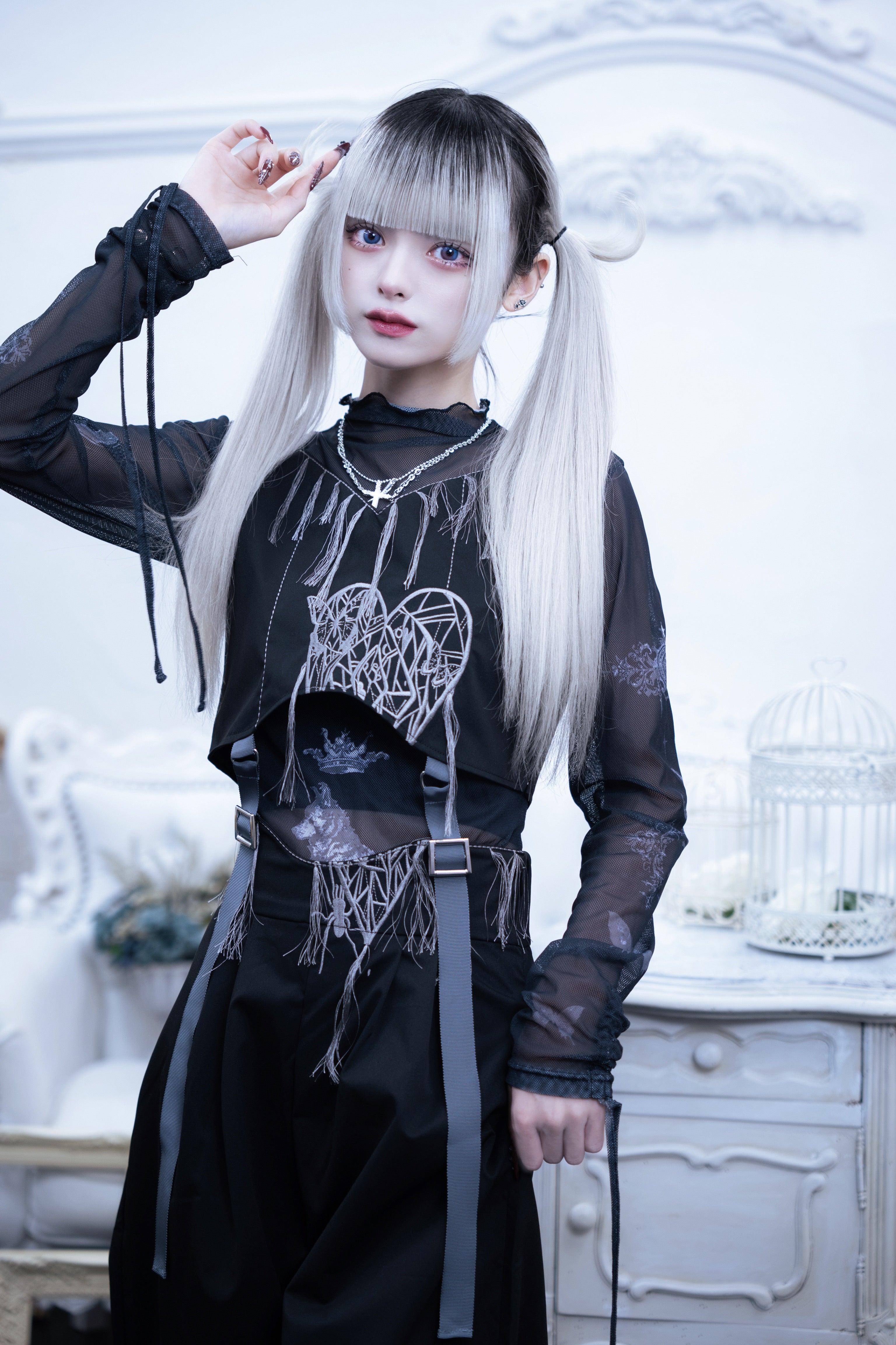 Heart spider setup (pants)