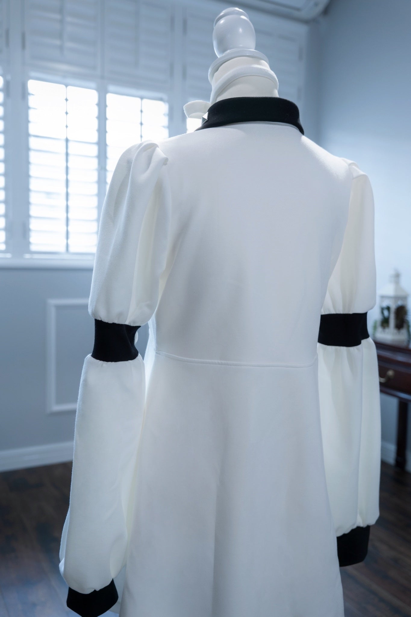 doll polo cat one-piece white