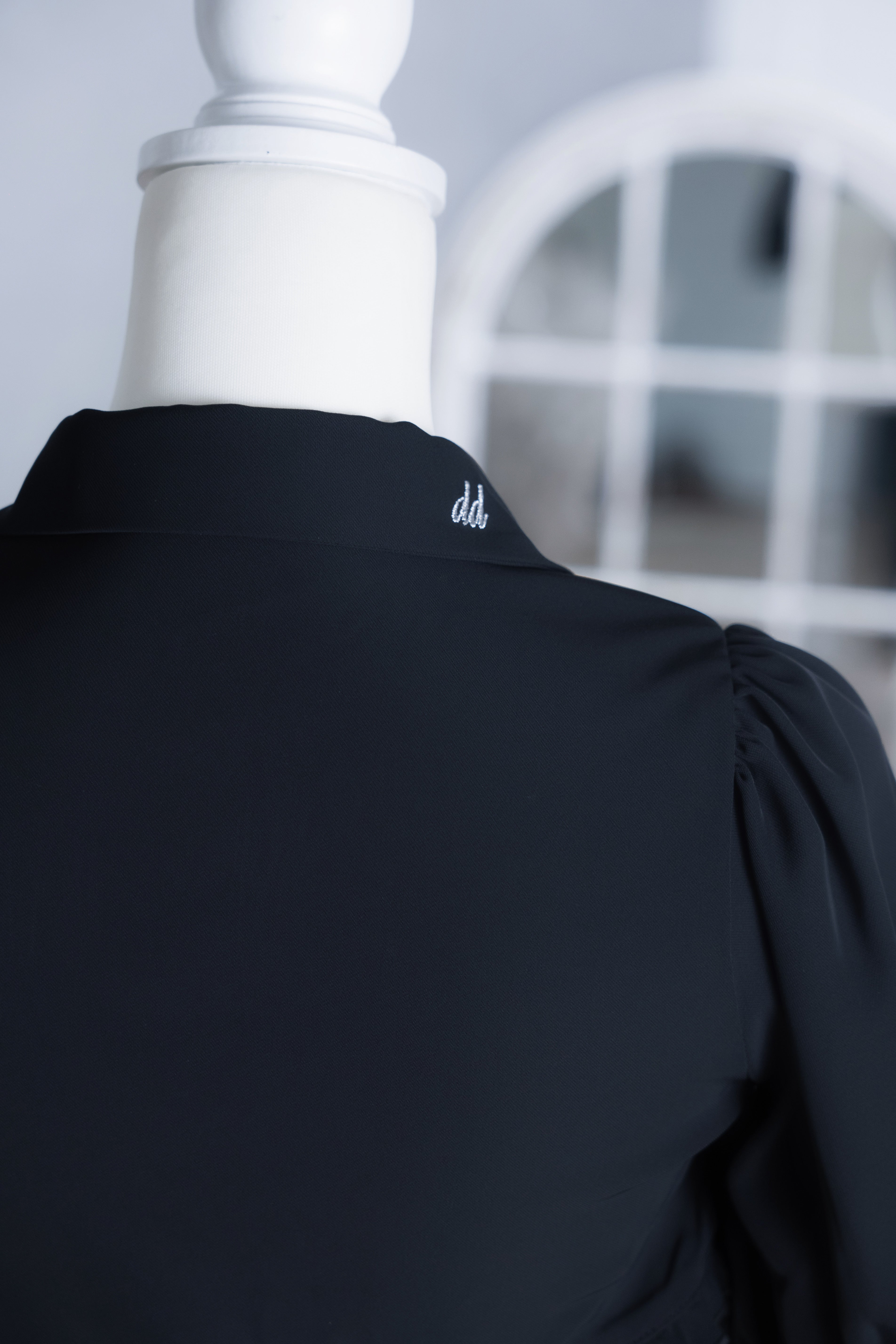 dd studs puff dress set