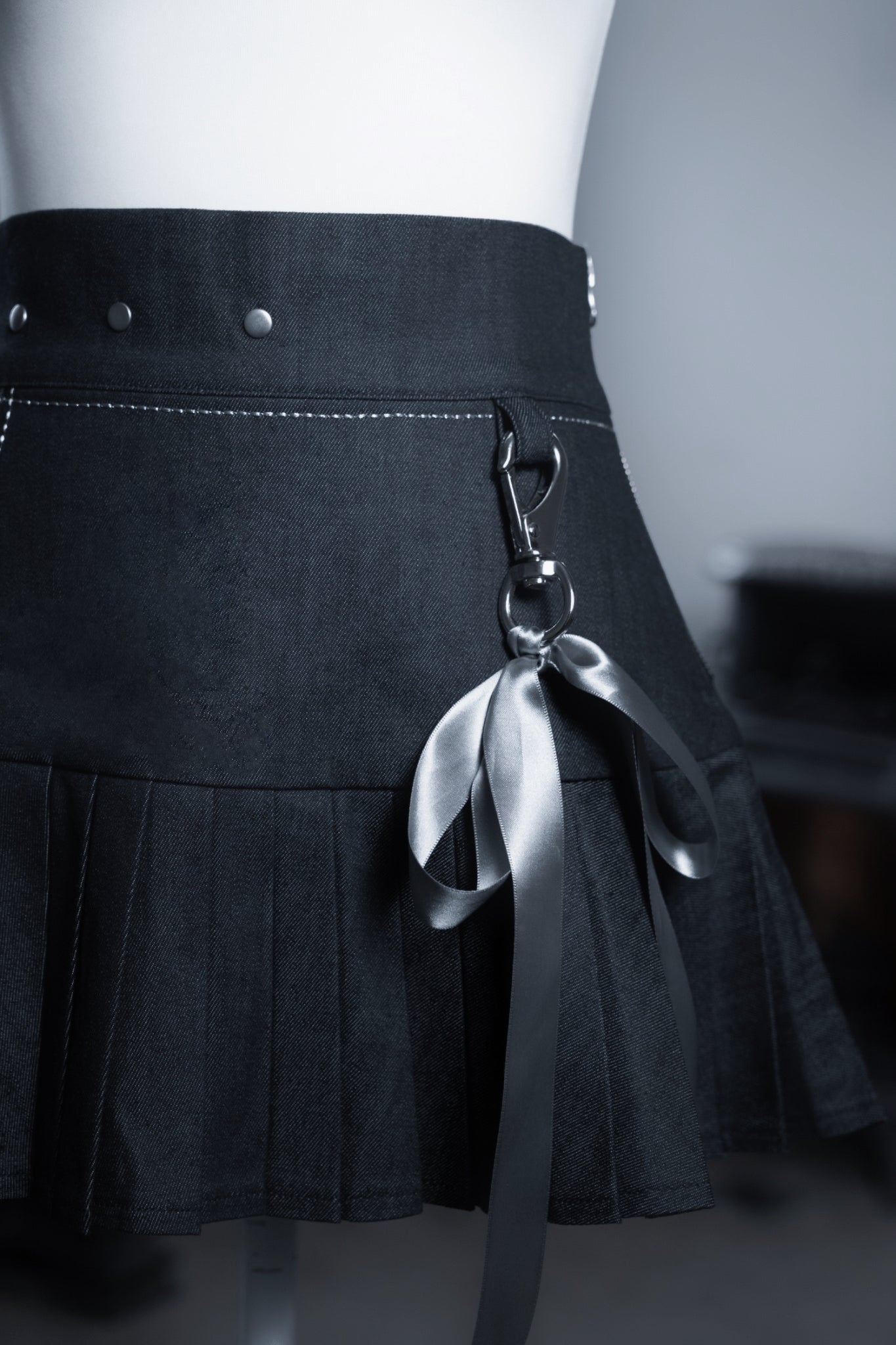 dd stitch pleats skirt