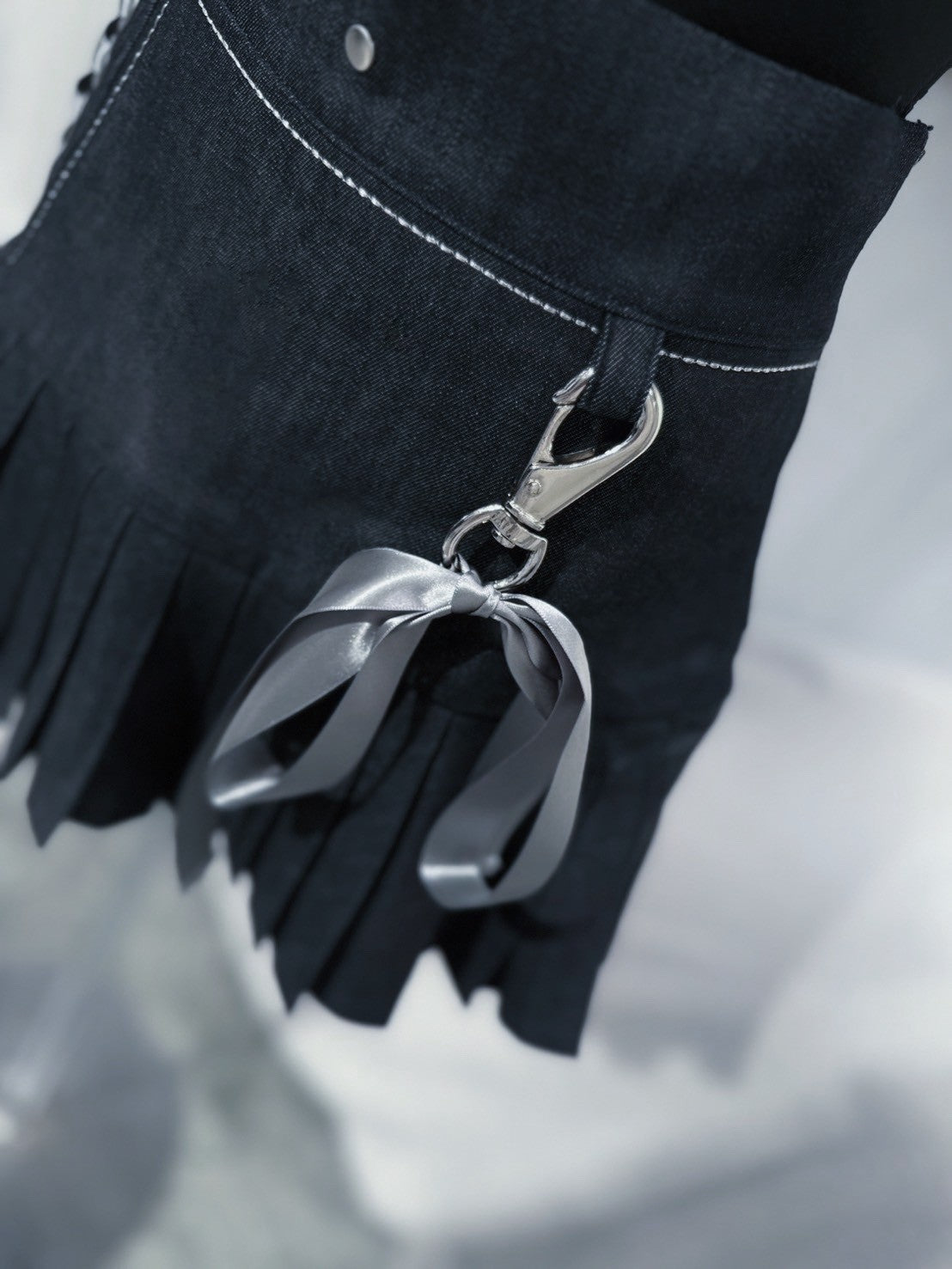 dd stitch pleats skirt