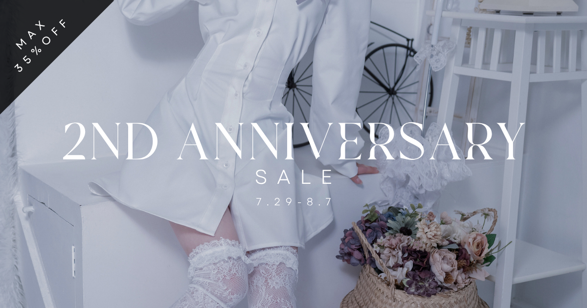 2nd Anniversary Sale 開催