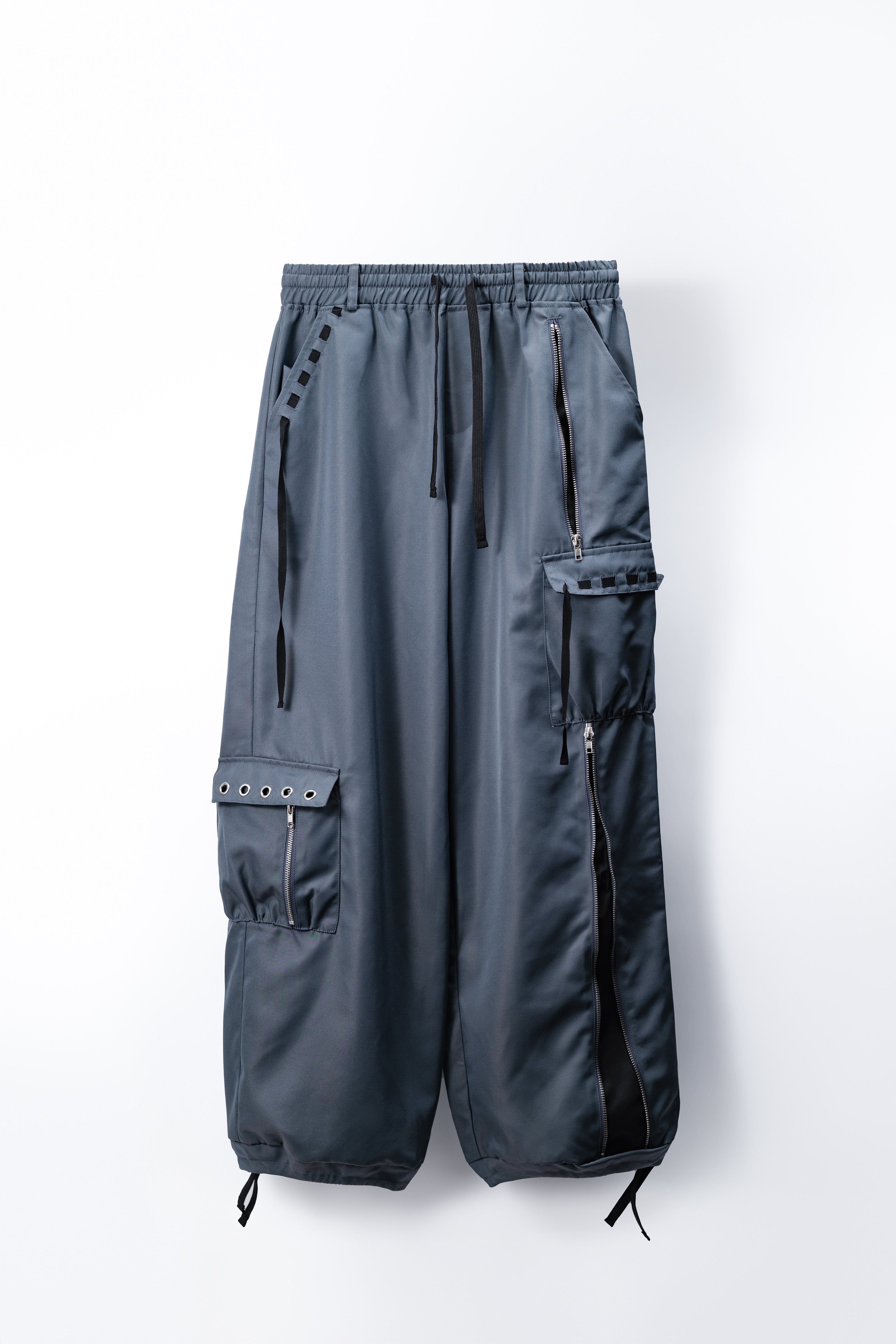 dd zip cargo pants gray