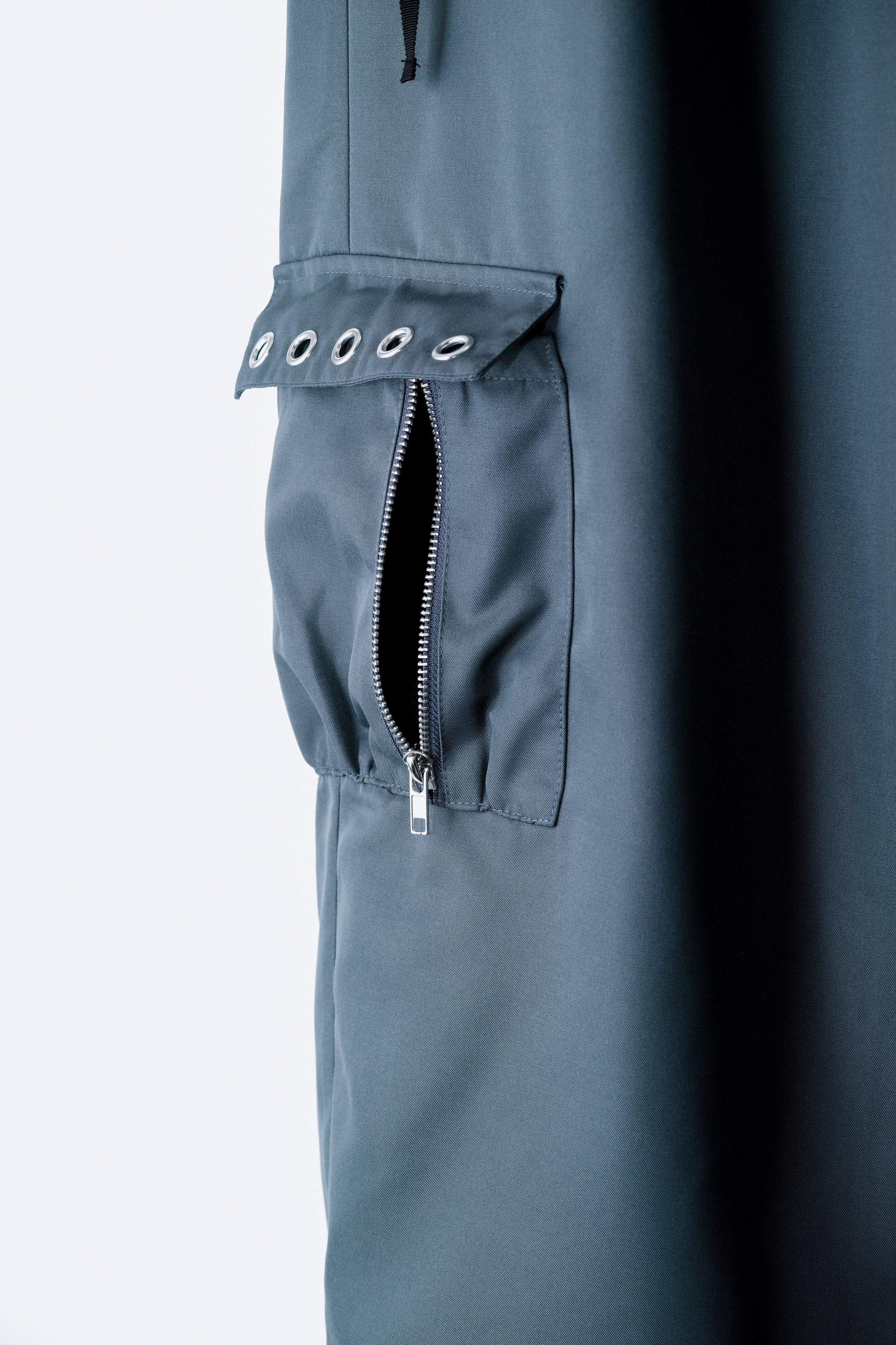 dd zip cargo pants gray