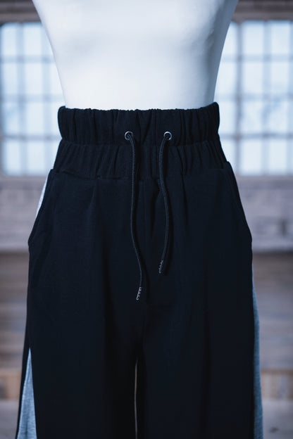 【予約販売】sideline zip pants black