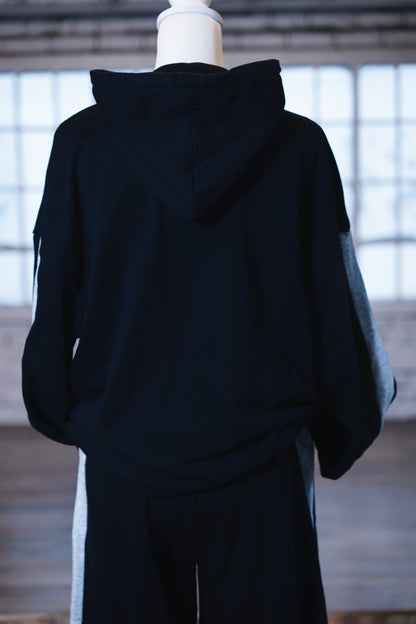 【予約販売】sideline zip hoodie black