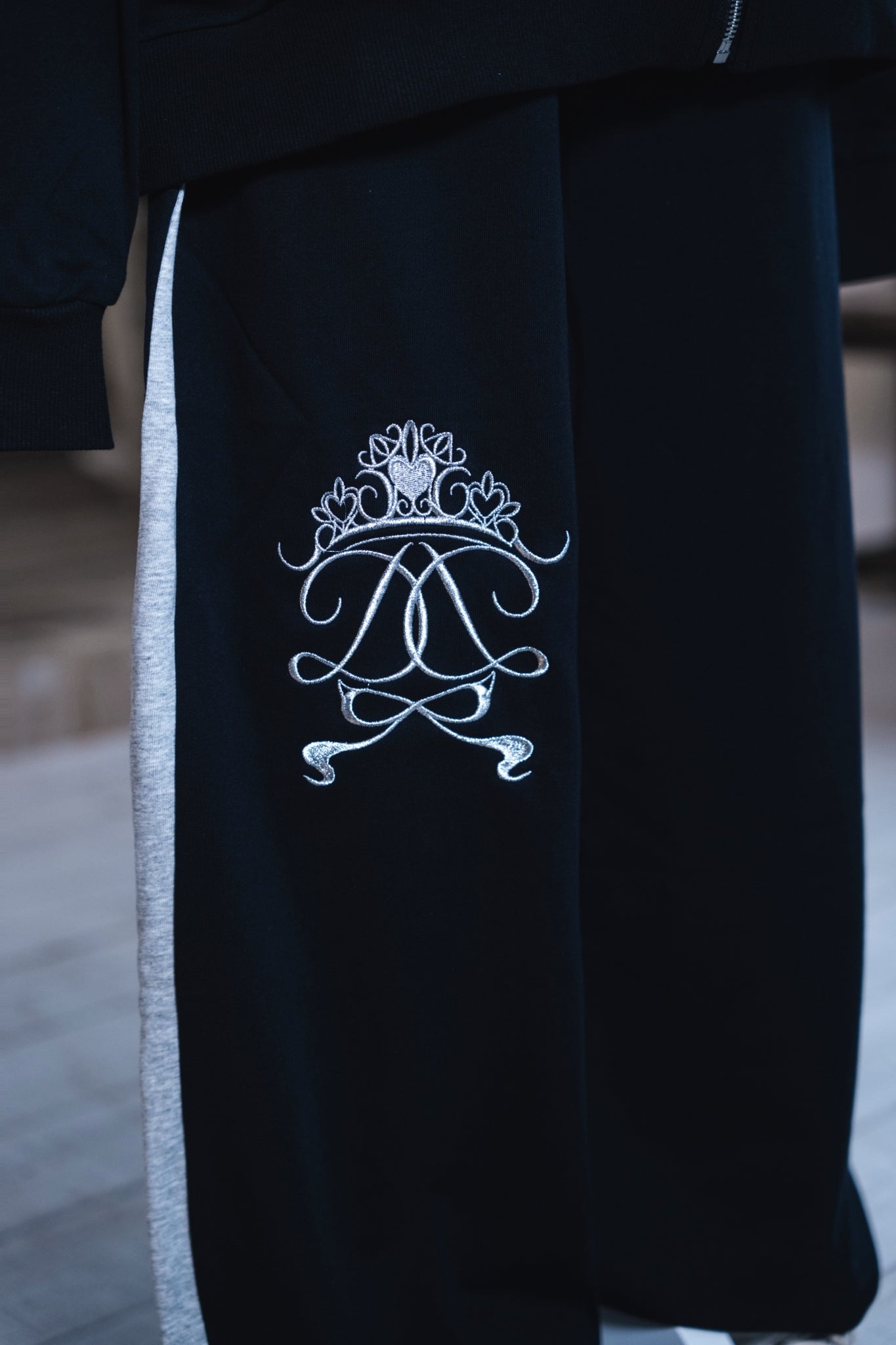 sideline zip setup black