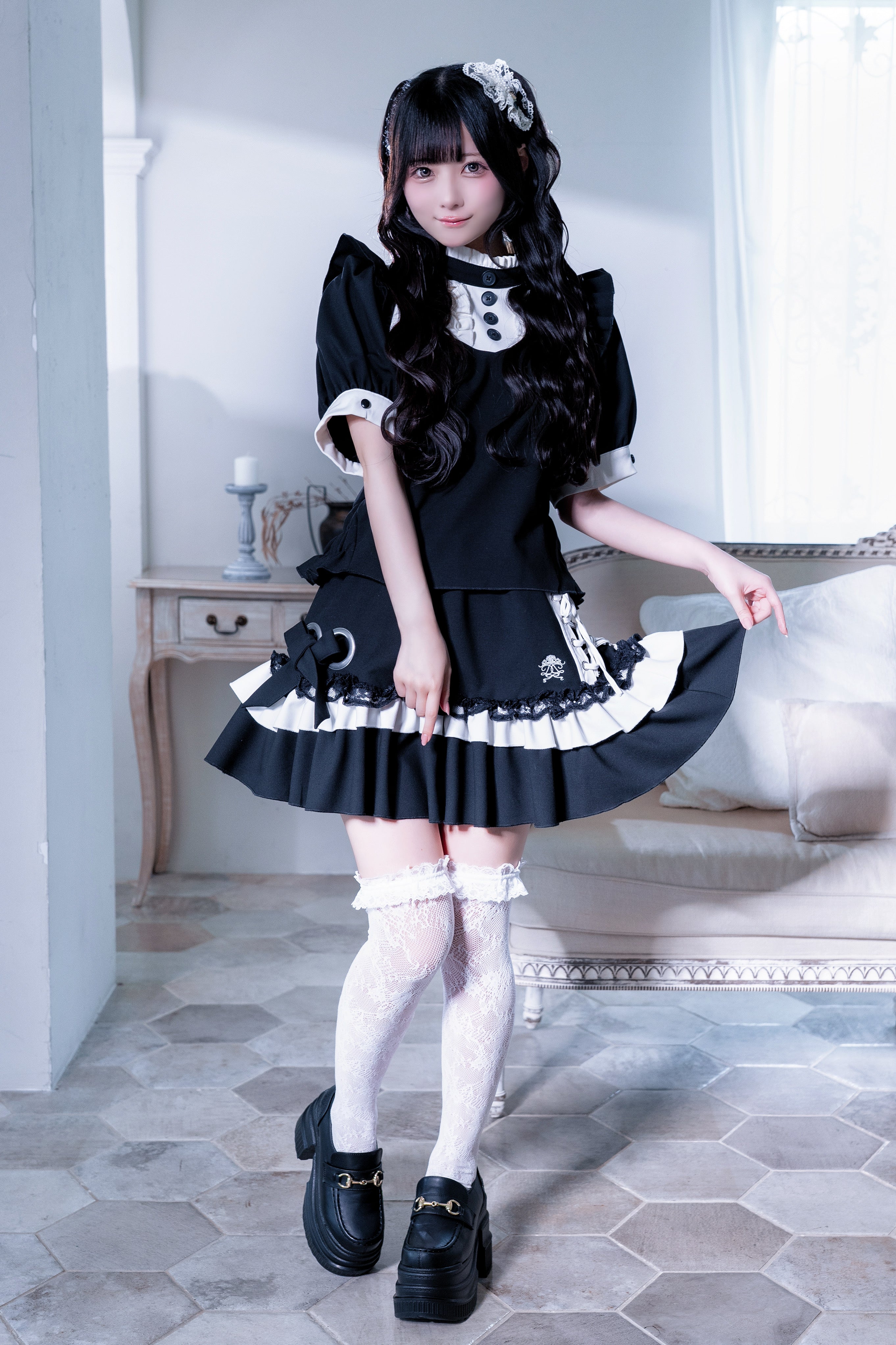 doll maid setup black