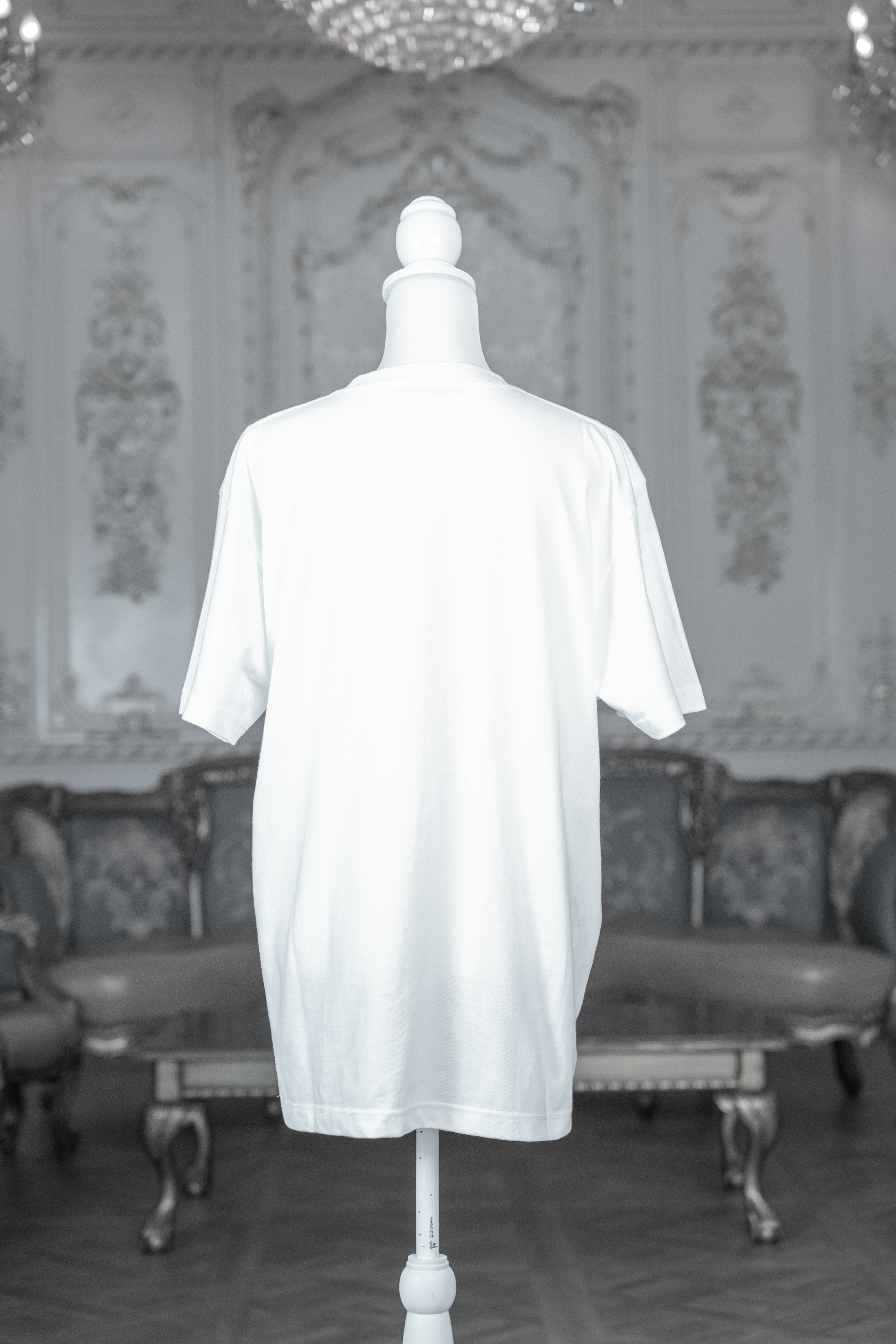 1st anniversary cat Tee white