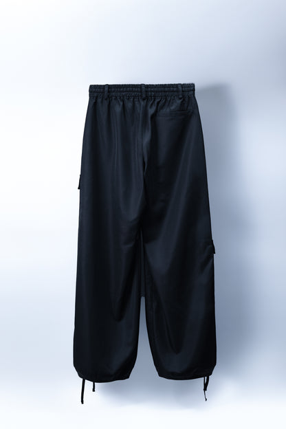 dd zip cargo pants black