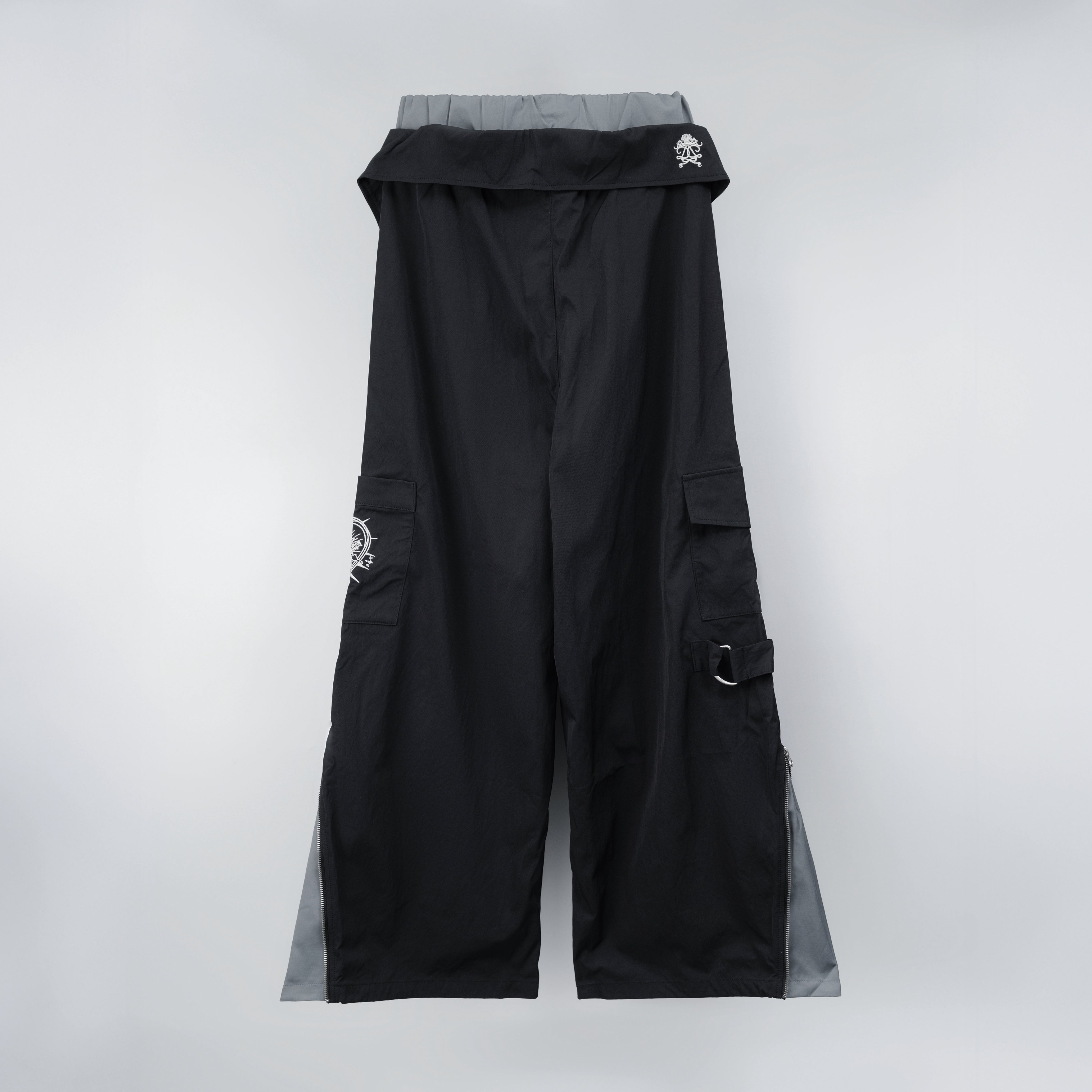 dd double waist zip pants