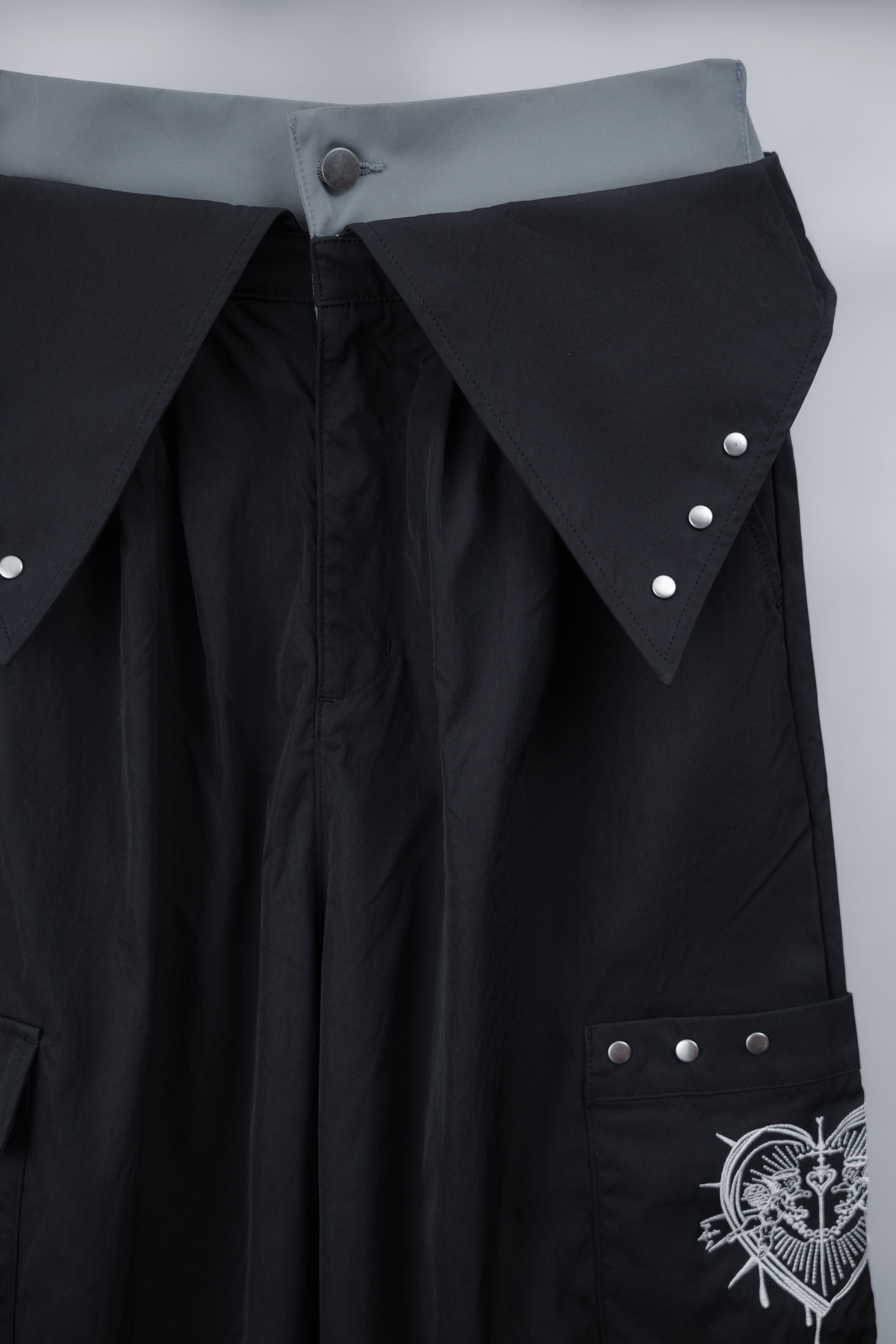 dd double waist zip pants