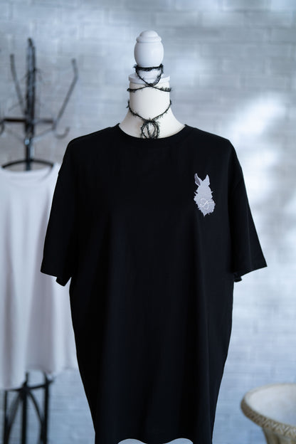 dd rabbit Tee black