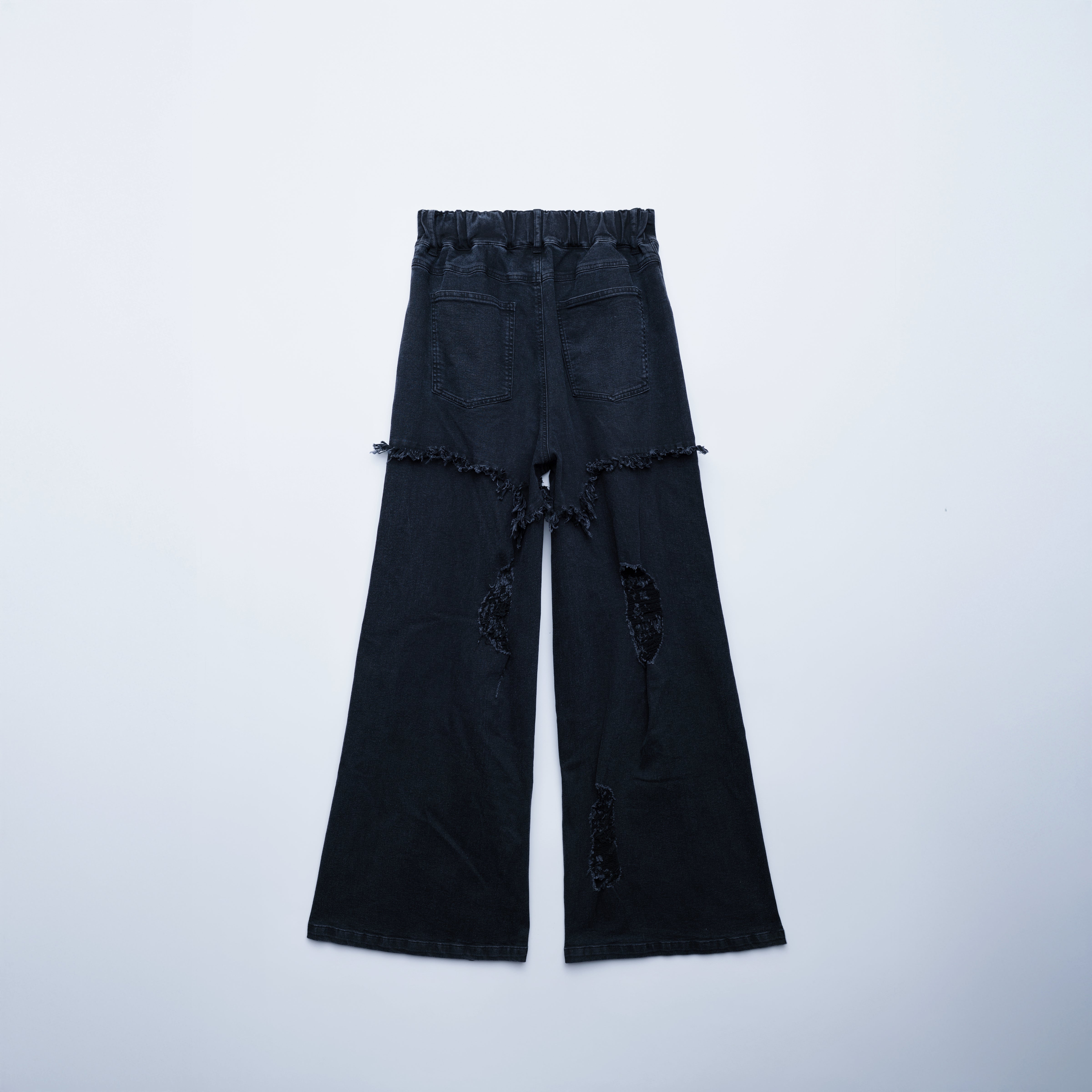 パンツ DISEL BLACK damage denim dd paint damage denim black