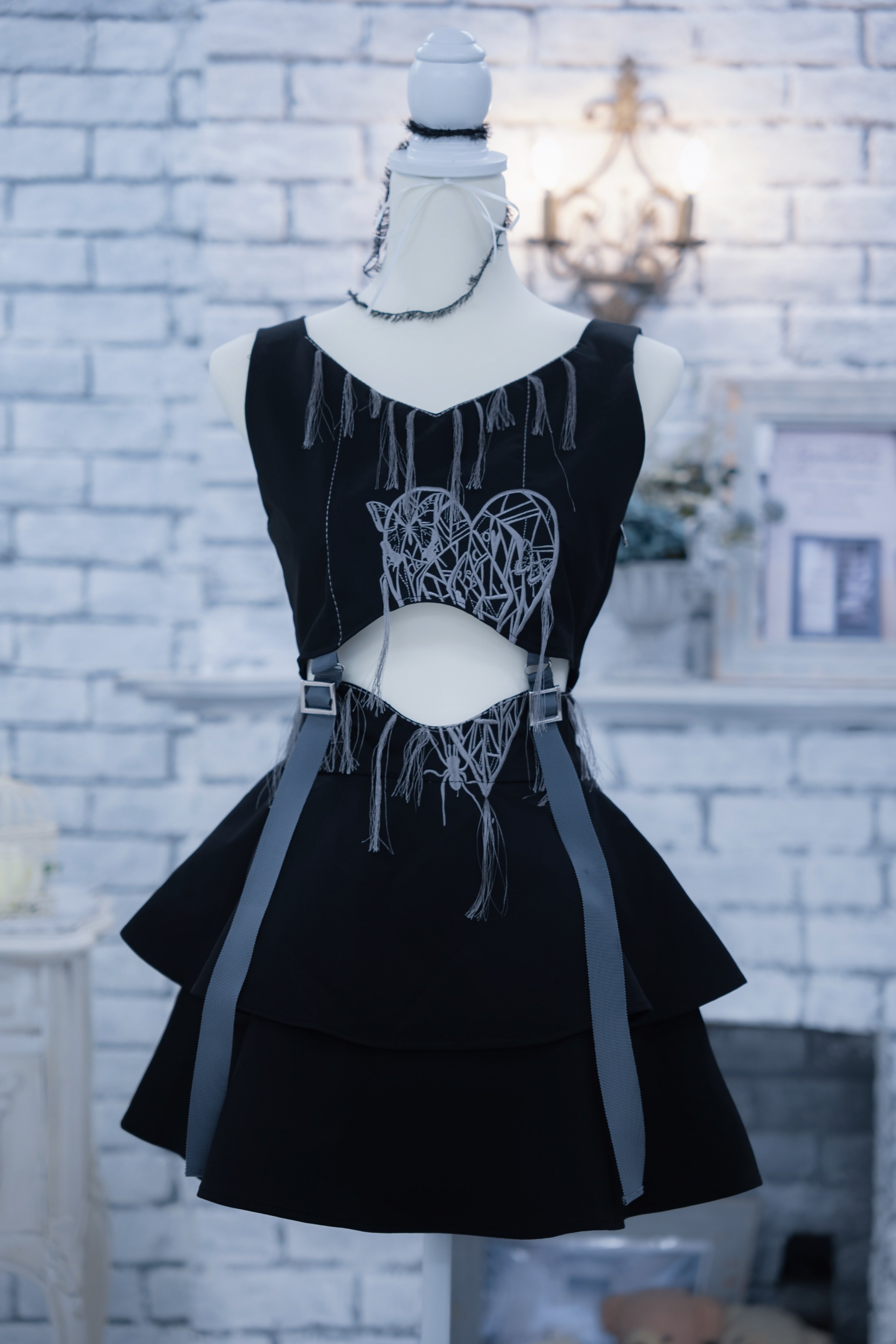 Heart spider setup (skirt)