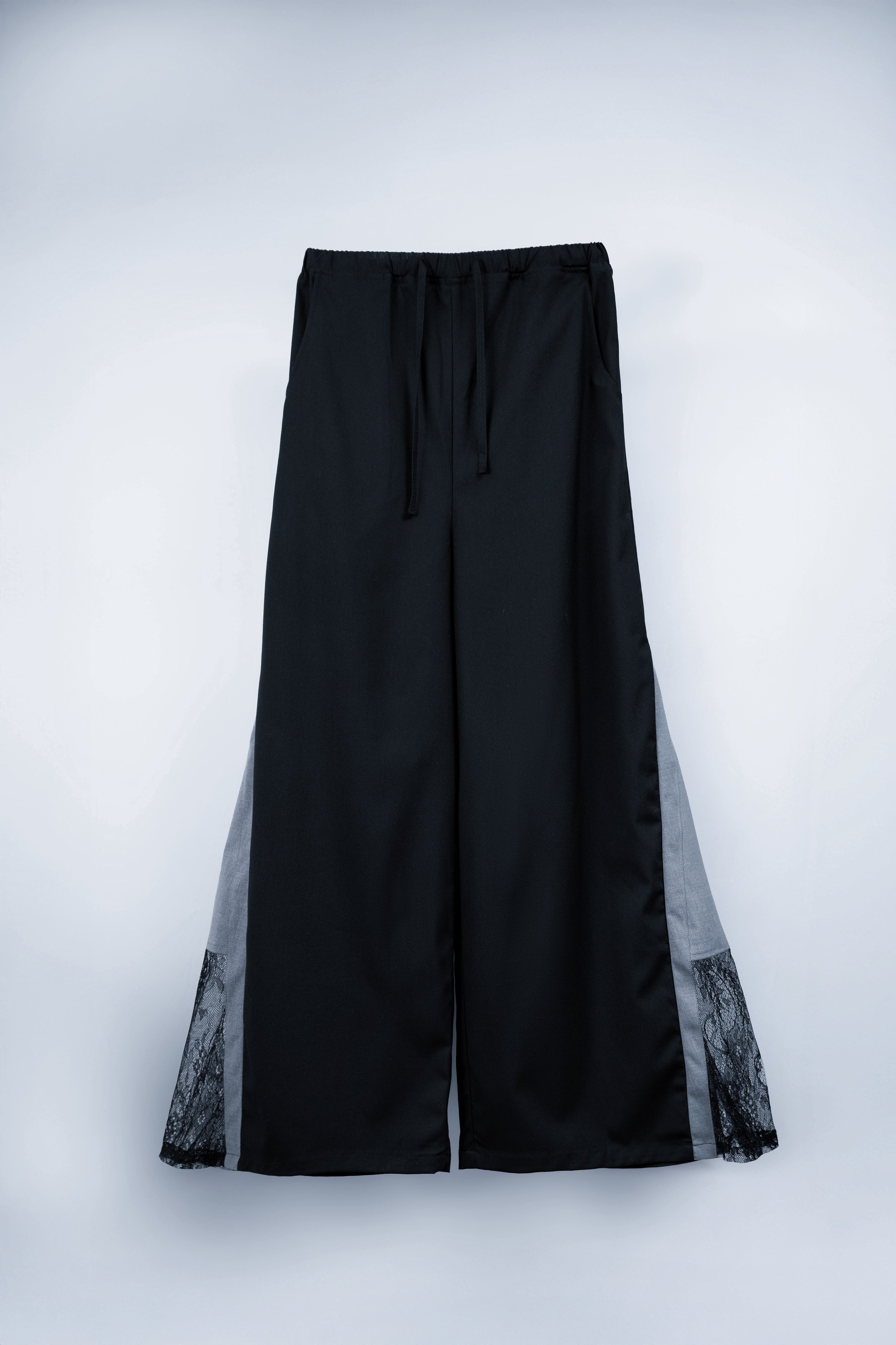 bicolor doll race pants black
