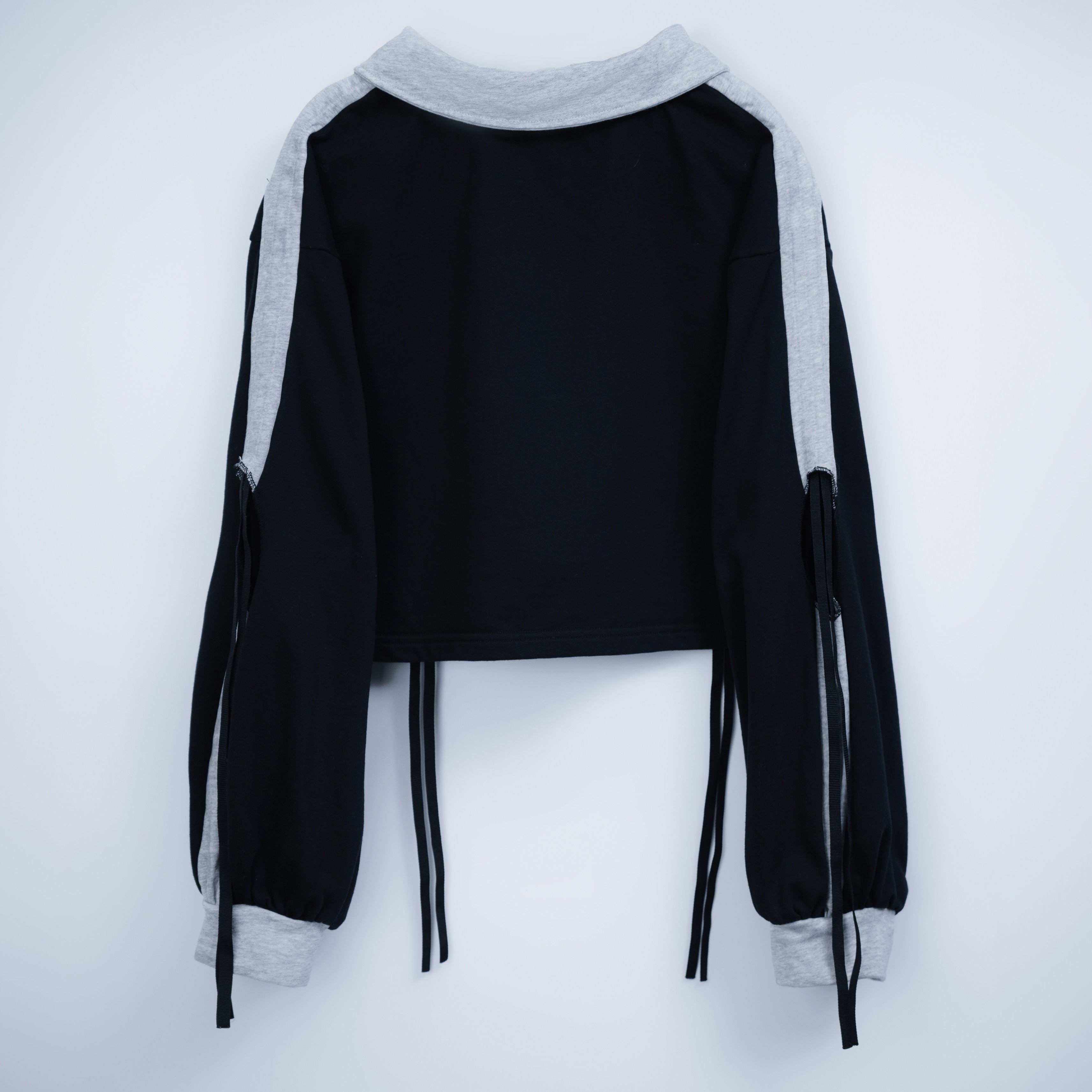 dd wolf sweat polo shirt black