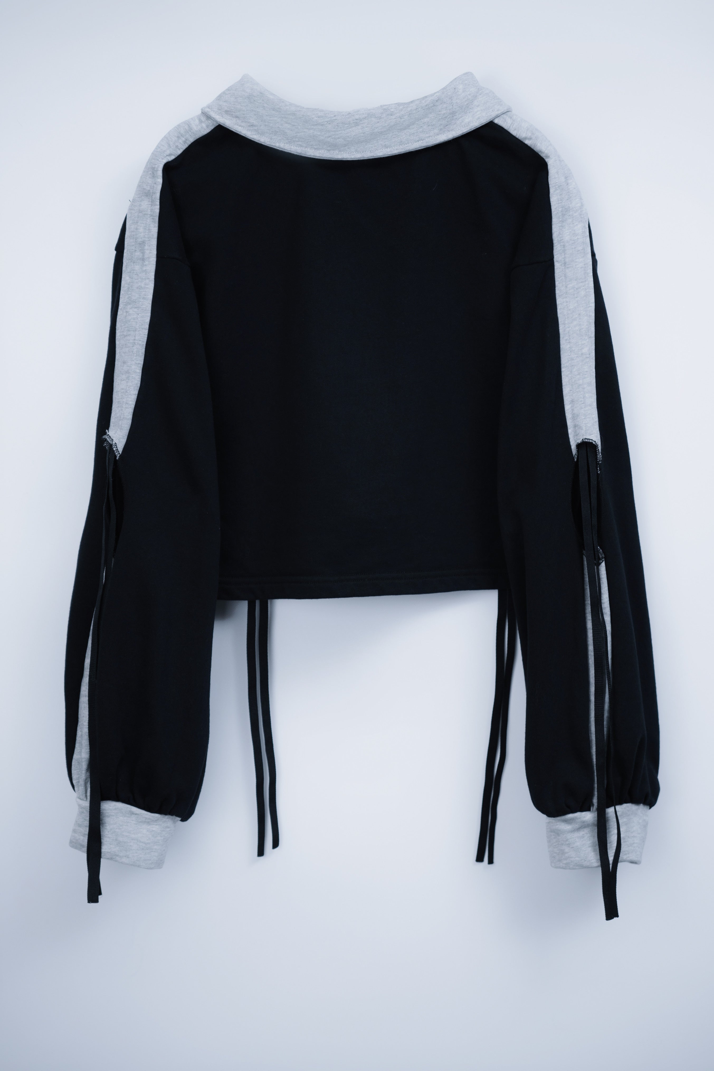 dd wolf sweat polo shirt black