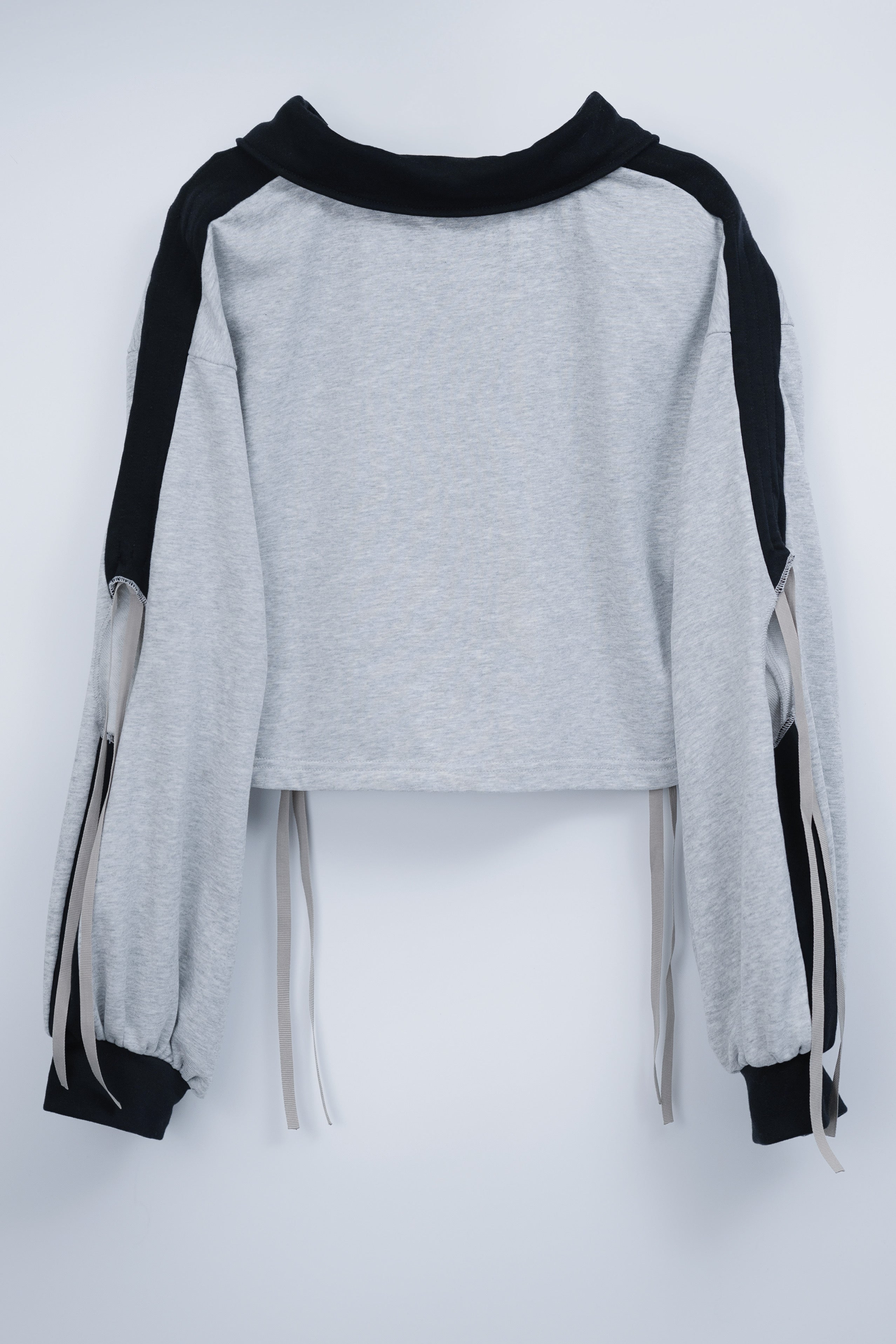 dd wolf sweat polo shirt gray