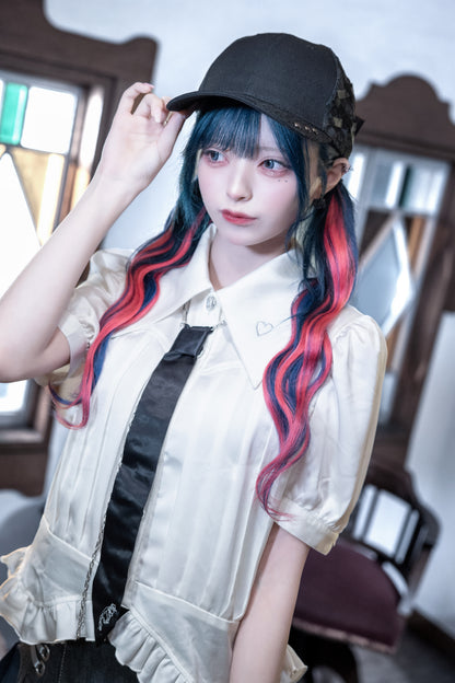 dd ribon lace cap